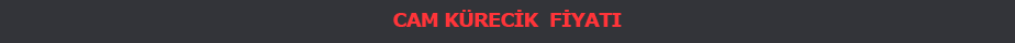 Cam Kürecik Fiyatı
